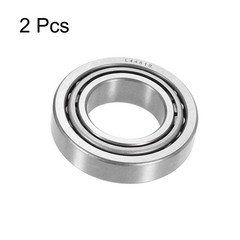 2pcs L44649/L44610 Tapered Roller Bearing Cone and Cup 1.0625″ Bore x 1.98″OD P6