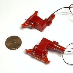 2 pieces DC 3-3.7V Micro Speed Reduction Worm Gear Motor Mini Coreless Motor A20