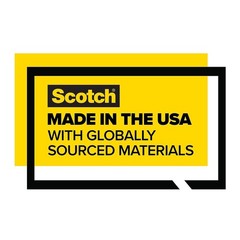 Scotch Magic Tape Refill 0.5 Inches Wide 36 Yards Red Adhesive Tape