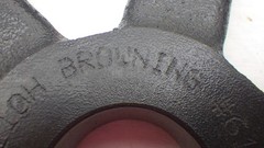 Browning 2BK110H Cast Iron 2-Groove V-Belt Sheave Pulley 10.75″ OD NOS