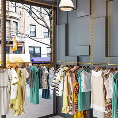 Adjustable Gold Chain Clothing Racks – Heavy Duty Garment Hanger (2 Pcs)