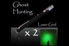 Ghost Hunting Green Laser Grid Pen x 2
