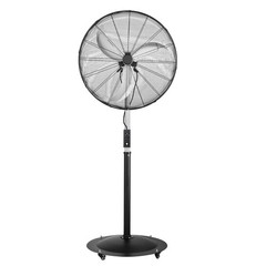 Uimoso 30-in Industrial Pedestal Fan,High Airflow,Waterproof,Oscillating Design
