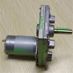 Rs-555 DC Gear Motor 24v12v Game Motor Seven-figure Axle Diameter 8 Metal Gear