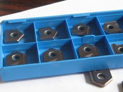MILLSTAR FB-0625-R-04, Gr ZX-9, (pkg/10) 5/8 Carbide Milling Inserts