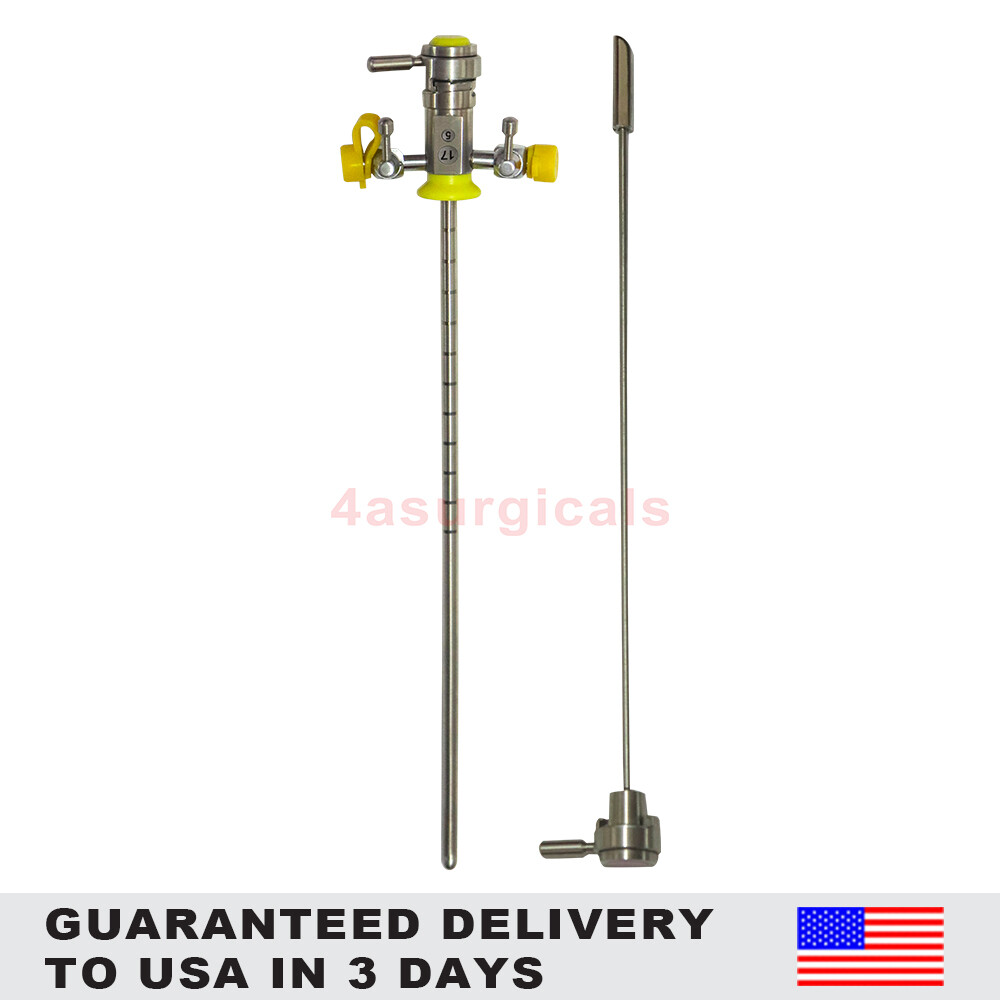 4A Cystoscope Sheath with Obturator Storz Compatible Size 17Fr