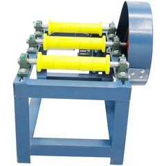 220V 550W Horizontal Drum Small Lab Ball Mill Enamel Grinding Glaze Quartz Sand
