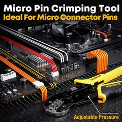 Crimping Tool Connector Kit, 20 Types of JST-XH/SYP 2.5mm and 2.54mm Connecto…