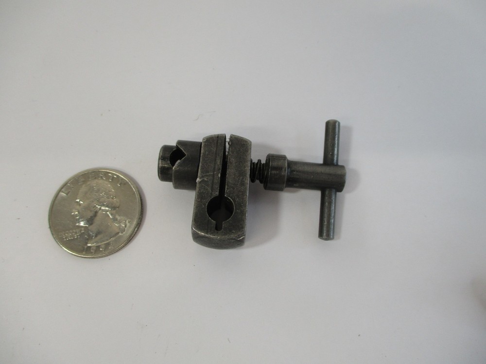 Dial Indicator SNUG Height Gage Sleeve Clamp 1/4″ Upright x 1/4″ Mount Hole VGC