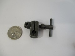 Dial Indicator SNUG Height Gage Sleeve Clamp 1/4″ Upright x 1/4″ Mount Hole VGC