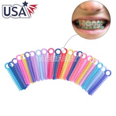 1040pc Orthodontic Ligature Ties Elastic Ligas Ortodoncia Rubber Bands Brackets
