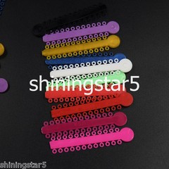 1040 Dental Orthodontic Ligature Ties Elastics Rubber Band Ligaduras Elastomeric