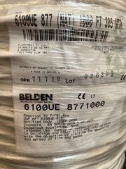 BELDEN 6100UE 8771000 NATURAL 1,000 FT. 305MTR LOT: 026253 NEW
