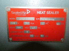 Shanklin S-24BL Semi-Automatic L-Sealer, Left Feed