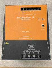Weidmuller 1469550000 PRO ECO3 Power Supply 3 X400-500V~ 50/60Hz 24VDC 20A – New