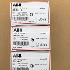 New In Box A9-30-10 Contactor 24V、110V 50Hz / 110-120V 60Hz、220-230V US Free TAX