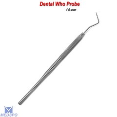 Who Probe Periodontal BPE Marking Color Coated Ball Tip Lab Dental Instruments