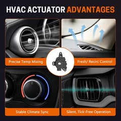 Blend Door Actuator for Hyundai Sonata Elantra Coupe Kia Optima Forte 604-327