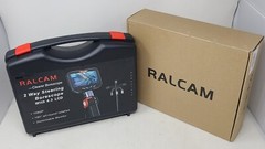 RALCAM Articulating Borescope Camera With 8.5mm Lens Two-way 180° Steering Probe