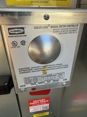 New Captive Aire Make Up Air Unit – With A/C Unit- 220v 1 Phase- 1350CFM