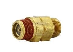 CA-6 Load Genie Brass Air Compressor 1/4″ x 3/8″ Self Unloading Check Valve New