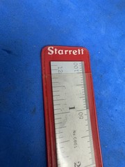 THE L.S. STARRETT CO. No. C601 Tempered 6 Inch Scale