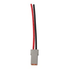 4pairs DTP 2 Pin Connector 12AWG Cable Wire 2 Way Waterproof Plug Wiring Harness