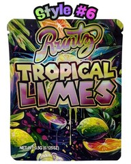 3.5g Mylar Bags Smell Proof Resealable Packaging Bulk Storage 16-128 Pack