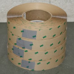 (4) 3M Reclosable Fastener Hook Tape SJ3506, 1″ x 25yds / 75ft, Thin S001 White