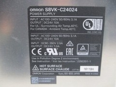 OMRON S8VK-C24024 100-240VAC 10A NSMP