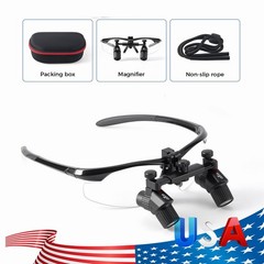 4X Dental Medical Ergo Loupe Binocular Magnifying Glass Surgical Loupe