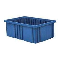 Quantum Storage DG92060 Blue Dividable Grid Container: 16-1/2″ x 10-7/8″ x 6″