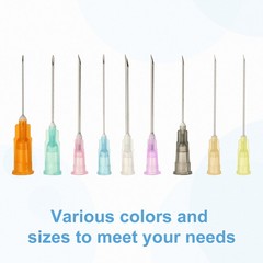 100 Pcs 21G Tip Dispensing Needle with Luer Lock 1.69″, Green