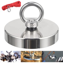 Powerful Salvage Magnet Hoop For River Indoor and Outdoor Searching