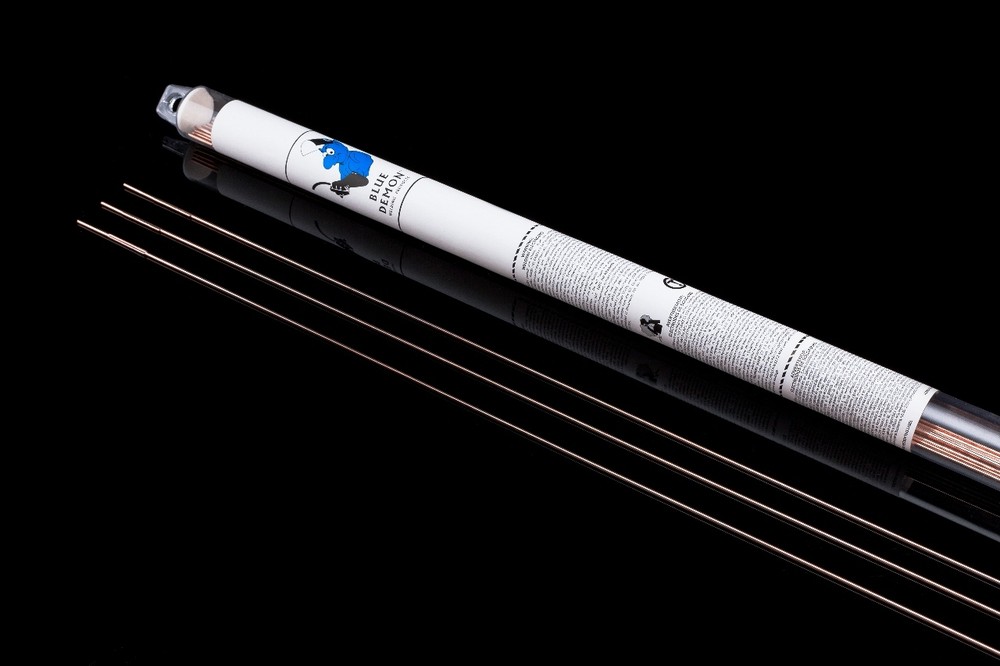 ERNI99 1/8″ Nickel 99 TIG 1 Lb Tube Welding Wire Rods Blue Demon