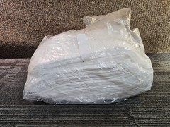 (QTY 100) TaskBrand OS-MAB-P 15-In x 18-In White Oil Sorbent Pad Polypropylene