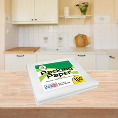 Packing Paper Newsprint Sheets White Moving Supplies Shipping Dishes Recyclable