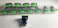 💡🌈 HUGE Lot 76x IDEC Push Button Switches AL6-M AL6-AP Multicolor + Manual NOS