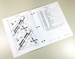Massey Ferguson 41 Rear-Mounted Sickle Bar Mower Parts Operators Manual Service