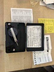Mitutoyo Dial Test Indicator Test Indicator w/ Case MPN 513-404-10