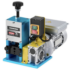 CREWORKS 180W Automatic Wire Stripping Machine for 0.04″-1.18″ Copper Wires AWG