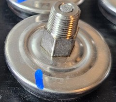 175 PSI wet chemical Pressure Gauge