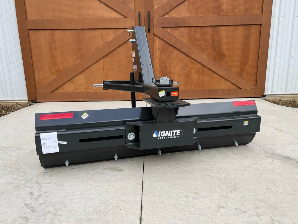 NEW 5 ft Rear Scraper Blade FREE SHIPPING Tractor 3PT (Heavy Duty Made In USA)
