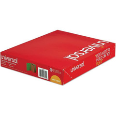 Universal 10302 Pressboard Classification Folders, Letter, Green