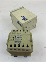 IDEC PS5R-D24 POWER SUPPLY OUTPUT 24VDC 2.1A INPUT 100-240VAC 50/60HZ 1.15A