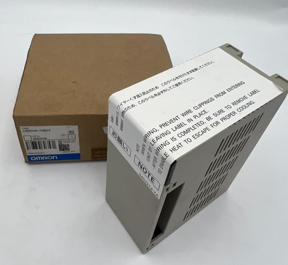 OMRON C200HW-PA204 POWER SUPPLY UNIT