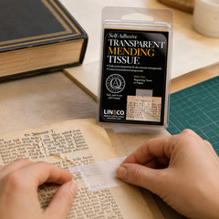 Document Repair Tape 0.5 In x 12 Ft Translucent Acid-Free Archival Roll