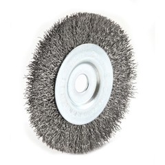 Forney 72742 6000 rpm 1/2 in. Shank Coarse Wire Wheel Brush 4 Dia. in. – Deal of