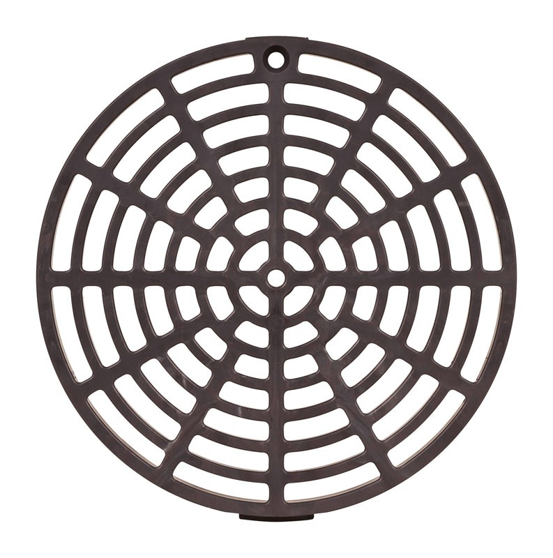Sioux Chief 801-PG2 Natural Gray Round Shape PVC Floor Drain Strainer 6-1/8 in.