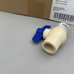 18 Pack Everbilt 3/4 in. CPVC Solvent x Solvent Ball Valve 107-124EB New